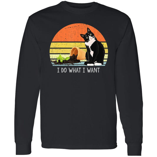 Long Sleeve T-Shirt - VTD9W1KA - Black - 1