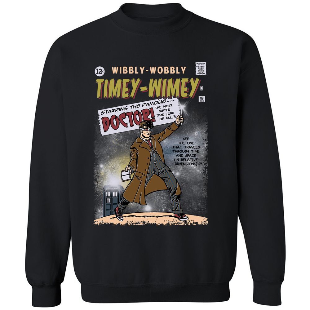 Classic Unisex Sweatshirt - P1ENLC83 - Black - 1