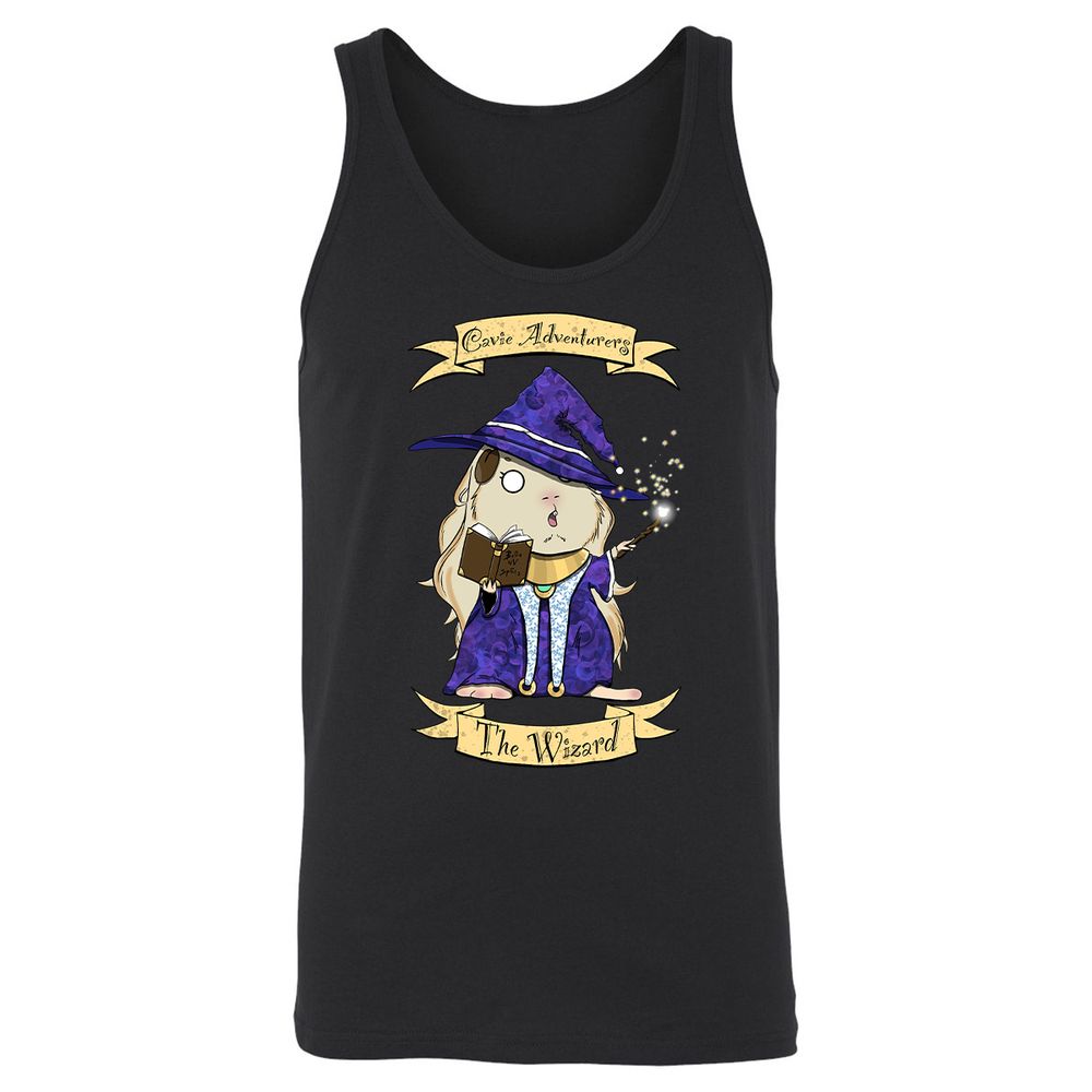 Unisex Jersey Tank - 5BQUAK44 - Black - 1