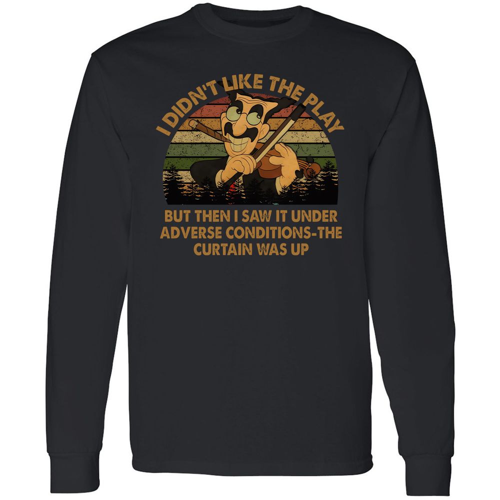Long Sleeve T-Shirt - F935ZJ2Z - Black - 1