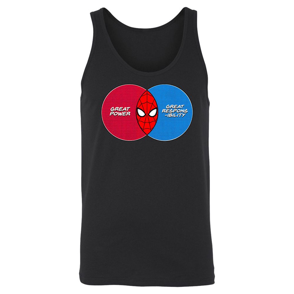 Unisex Jersey Tank - HF3TCXM6 - Black - 1