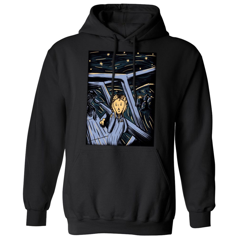 Classic Unisex Hoodie - Z79VDWPR - Black - 1