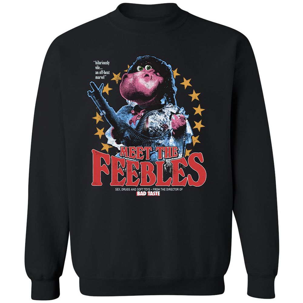 Classic Unisex Sweatshirt - 86CJ7RQY - Black - 1