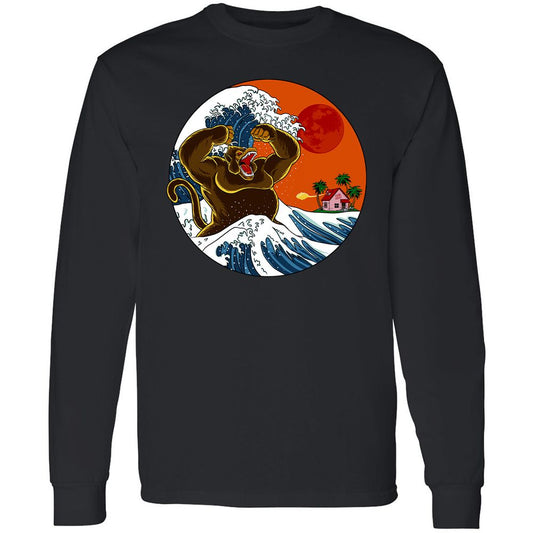 Long Sleeve T-Shirt - KAMM9BFH - Black - 1