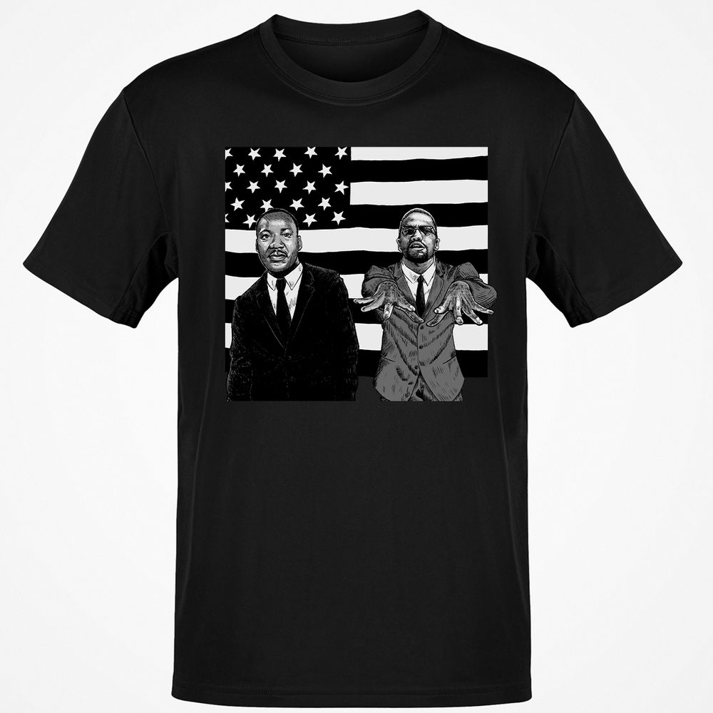 Classic Unisex T-Shirt - 4PPPTVTE - Black - 1