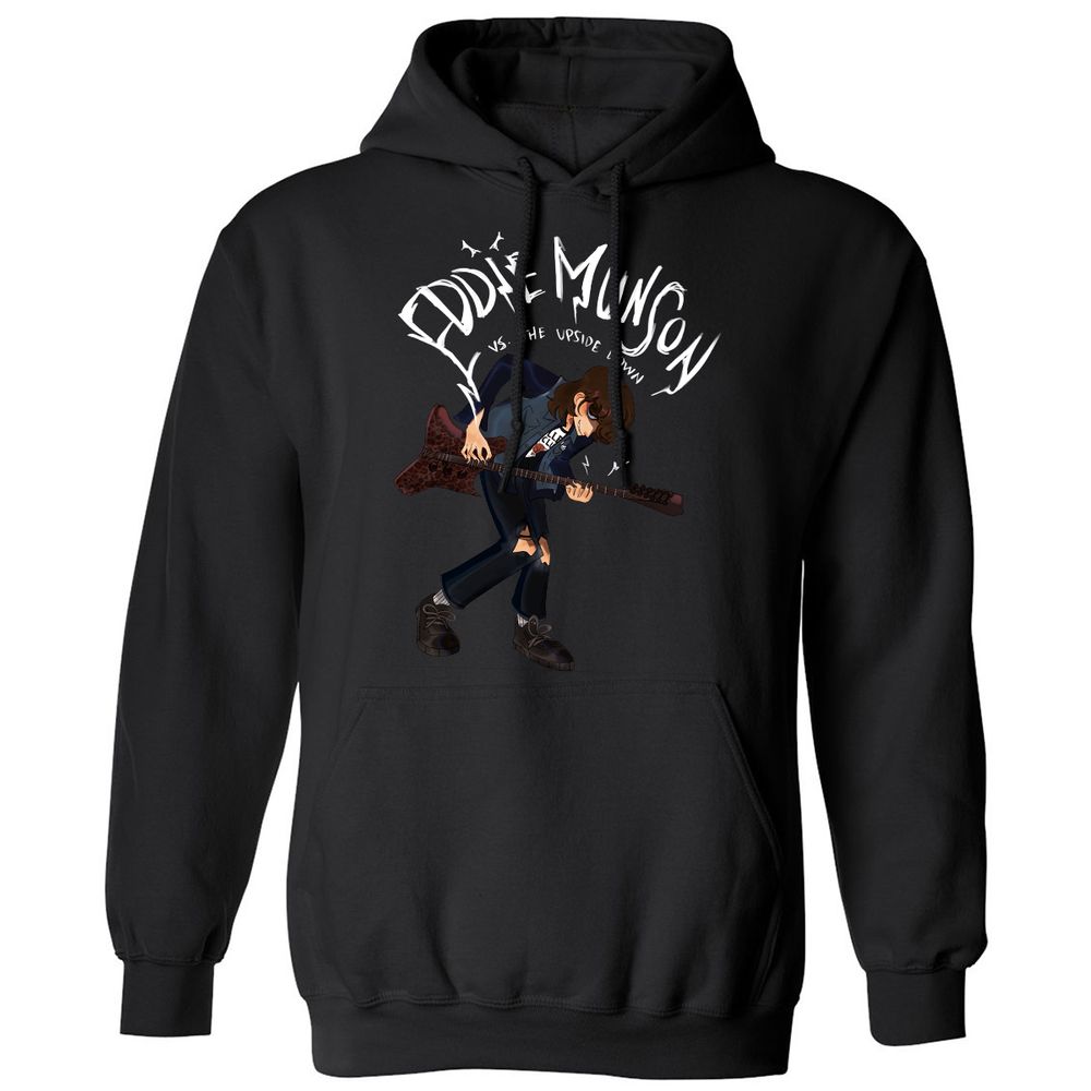 Classic Unisex Hoodie - ERBRHX1L - Black - 1