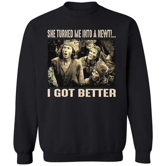 Classic Unisex Sweatshirt - MNKK85MZ - Black - 1