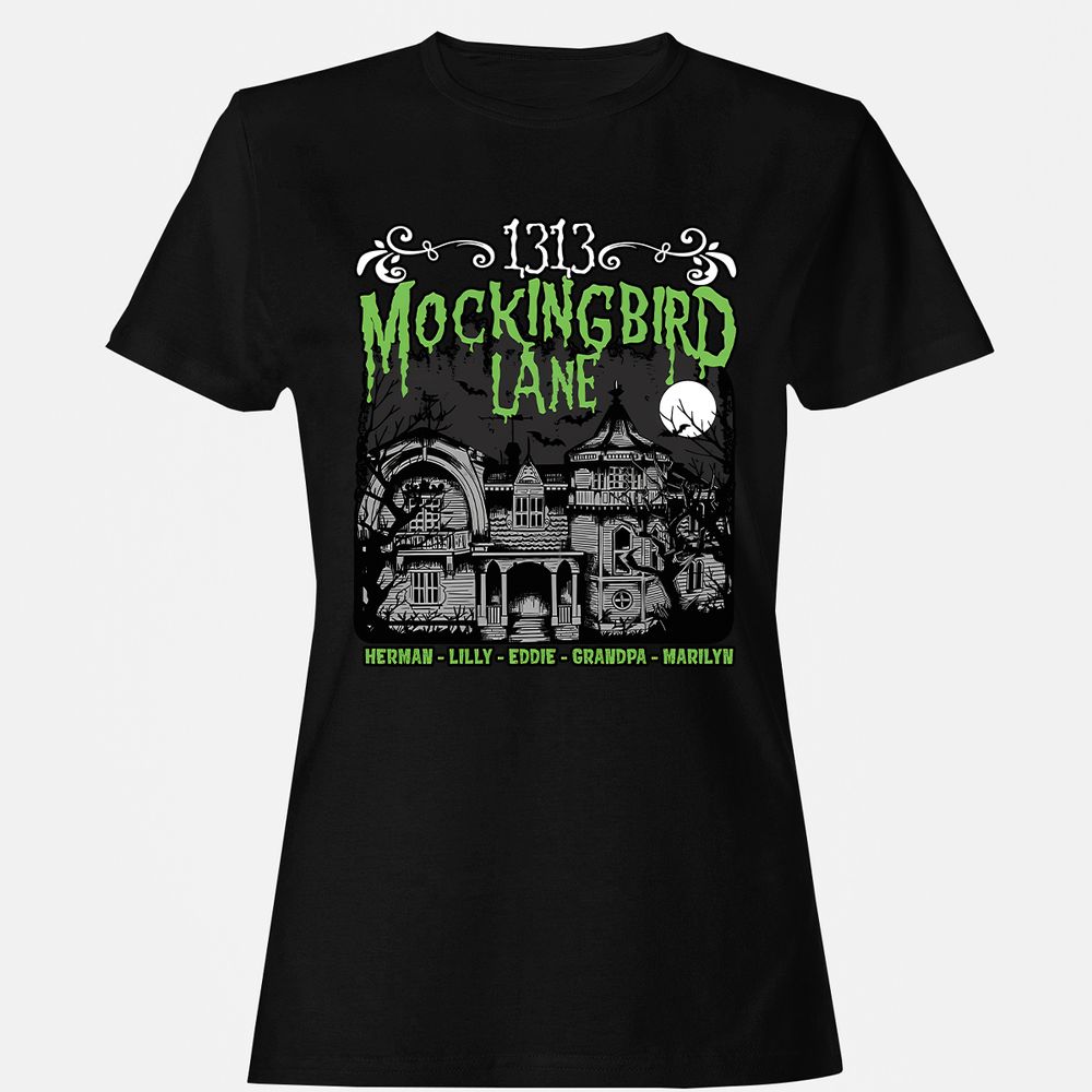 Women's T-Shirt - HQXPJ43B - Black - 1