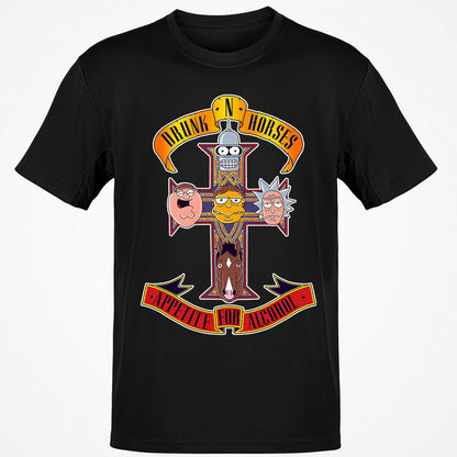 Classic Unisex T-Shirt - L41B8X7T - Black - 1