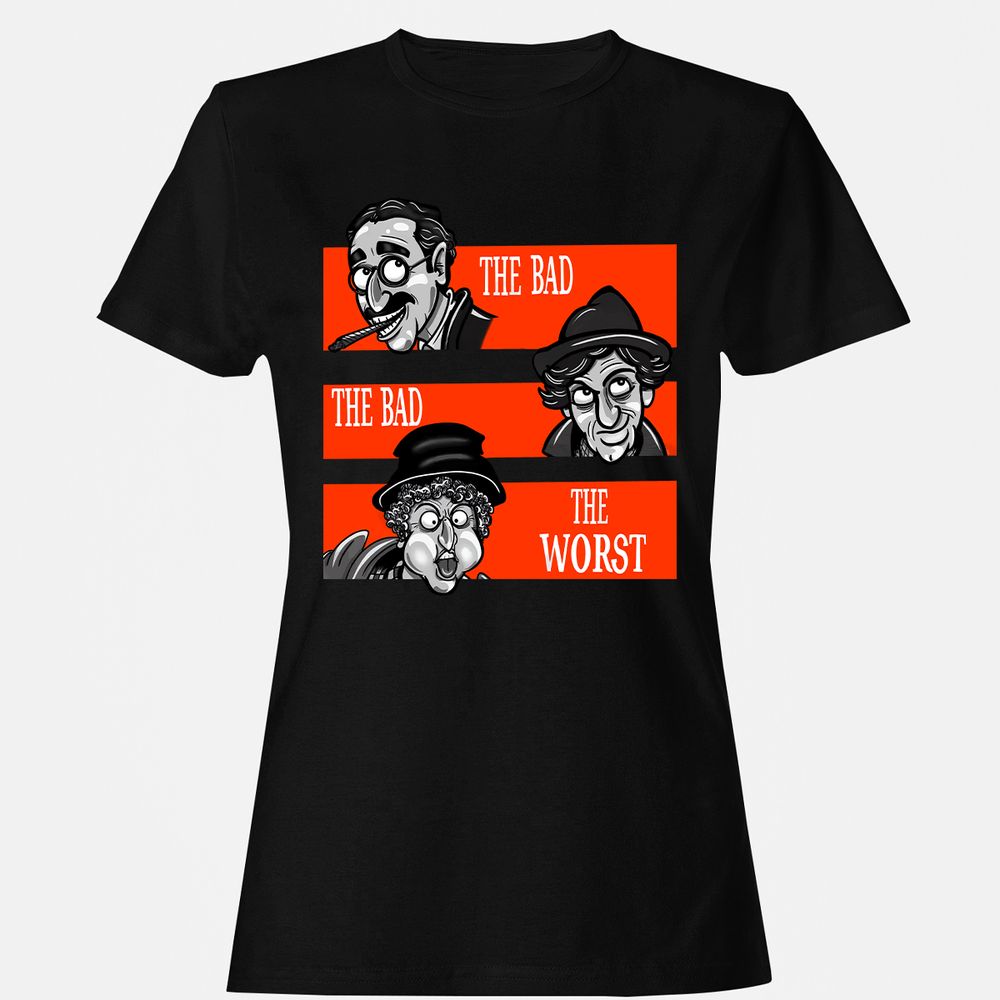 Women's T-Shirt - 9XUTSXMK - Black - 1
