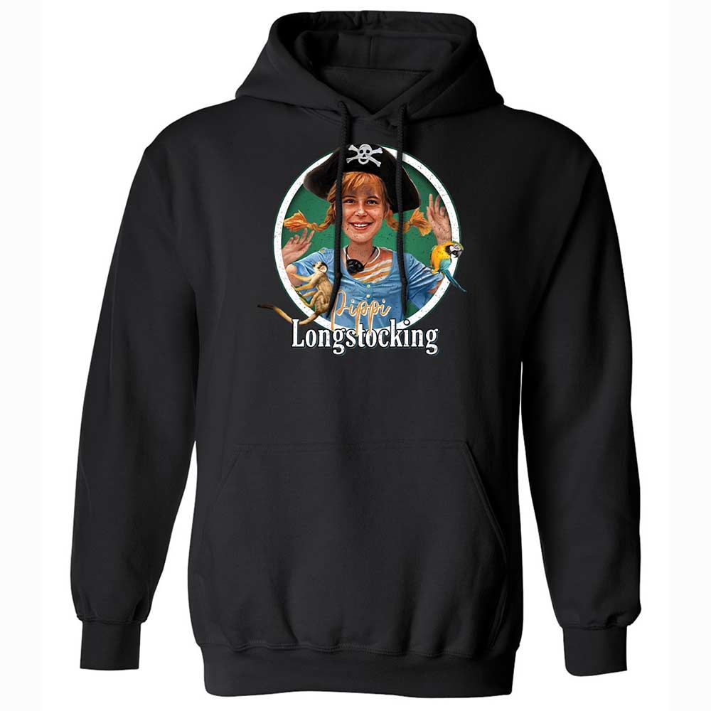Classic Unisex Hoodie - U37XLVJ8 - Black - 1