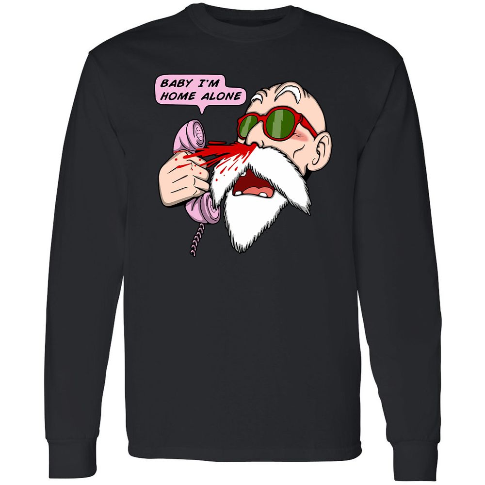 Long Sleeve T-Shirt - GSE94HPP - Black - 1