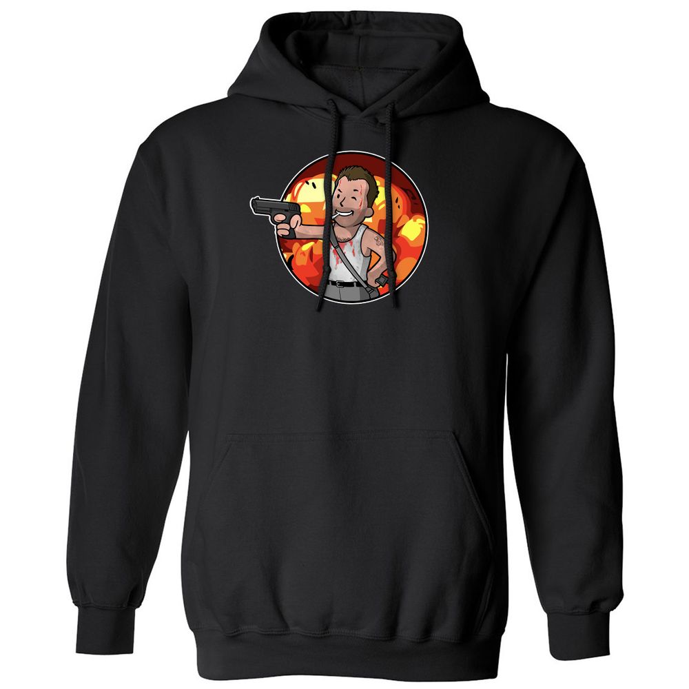 Classic Unisex Hoodie - ZTQRFA3G - Black - 1