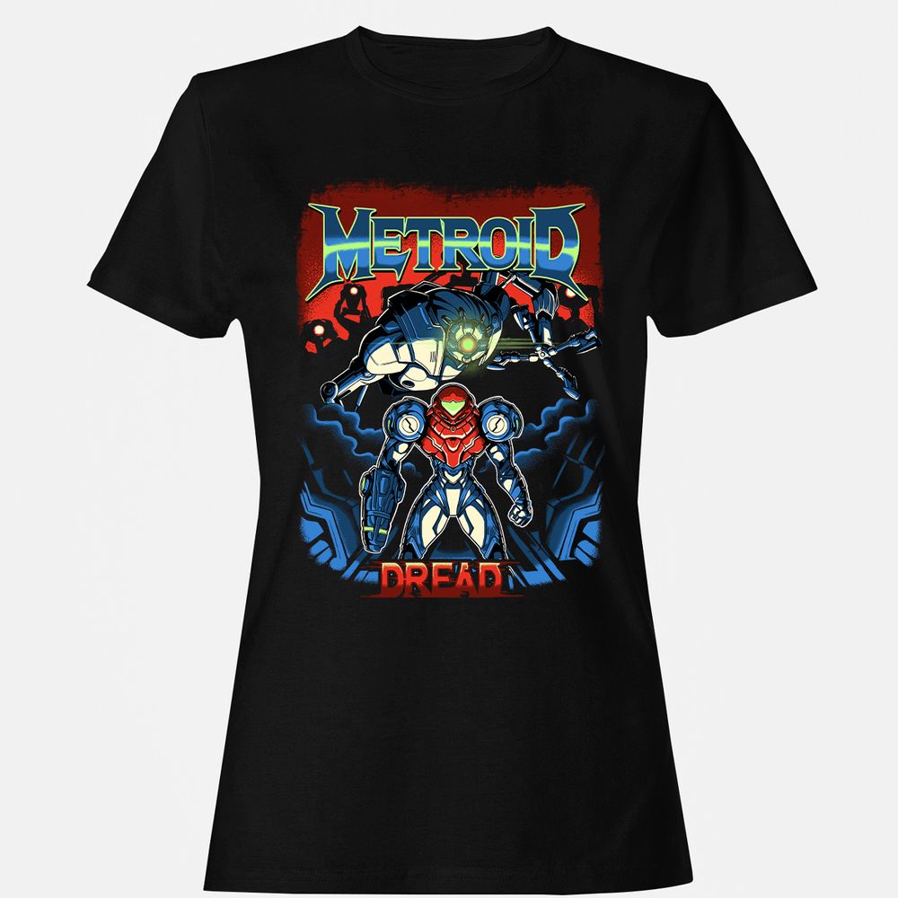 Women's T-Shirt - CQF4UJDX - Black - 1
