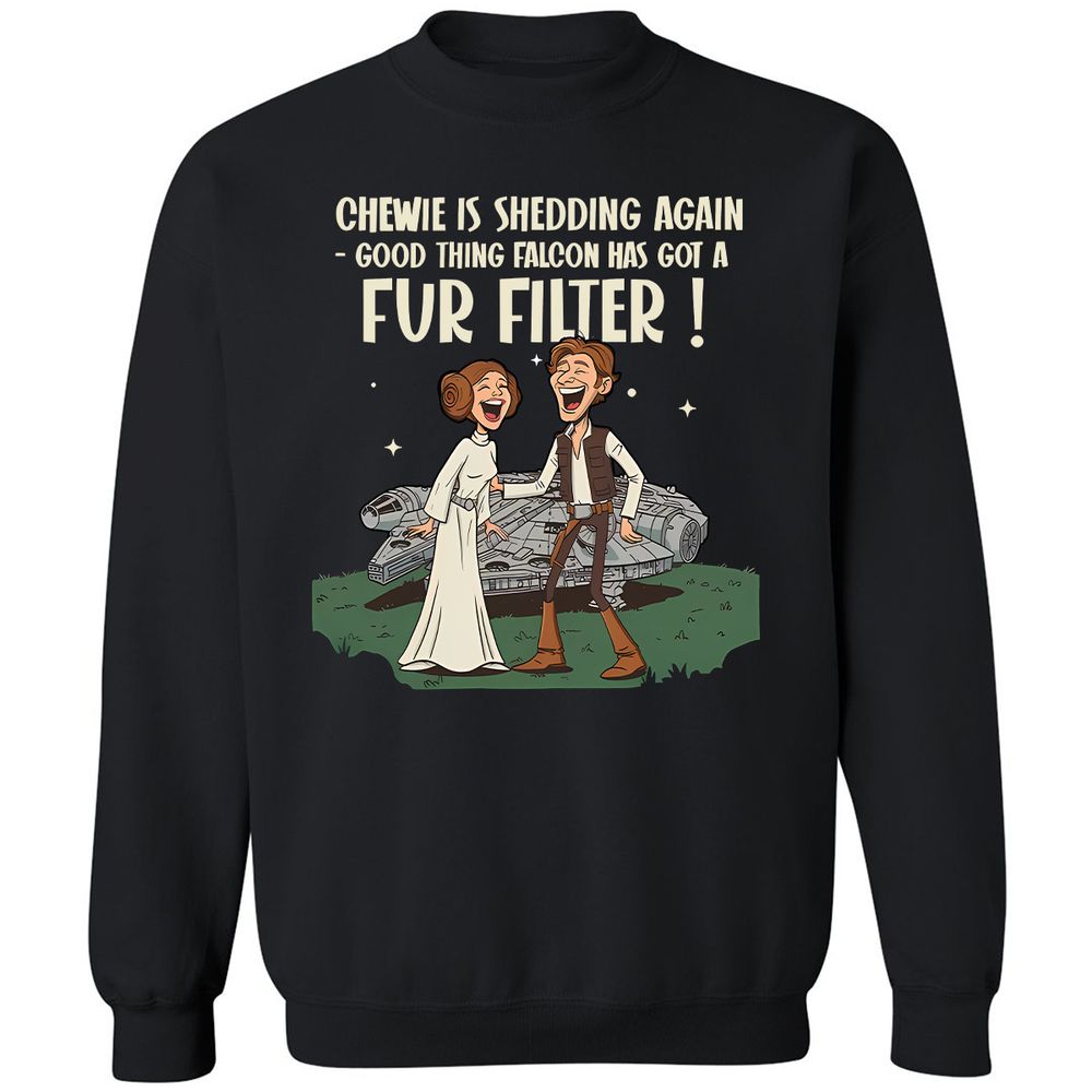 Classic Unisex Sweatshirt - LYDVTA68 - Black - 1