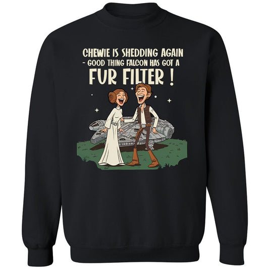 Classic Unisex Sweatshirt - LYDVTA68 - Black - 1