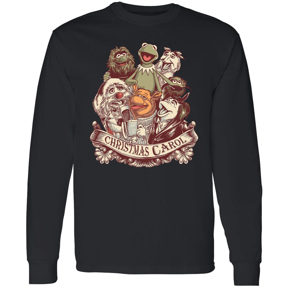 Long Sleeve T-Shirt - UX6YMFQ3 - Black - 1
