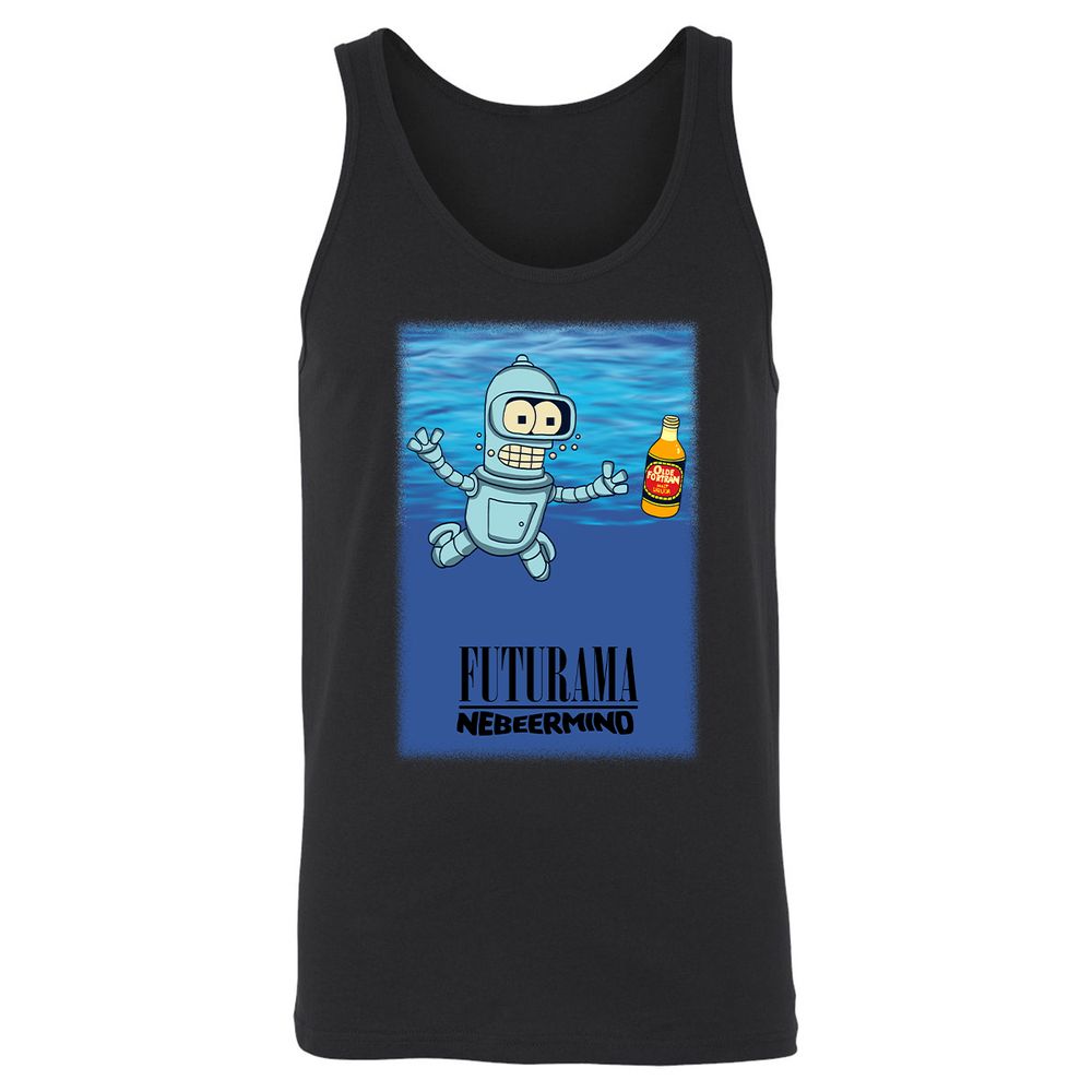 Unisex Jersey Tank - 8VZNVHV8 - Black - 1