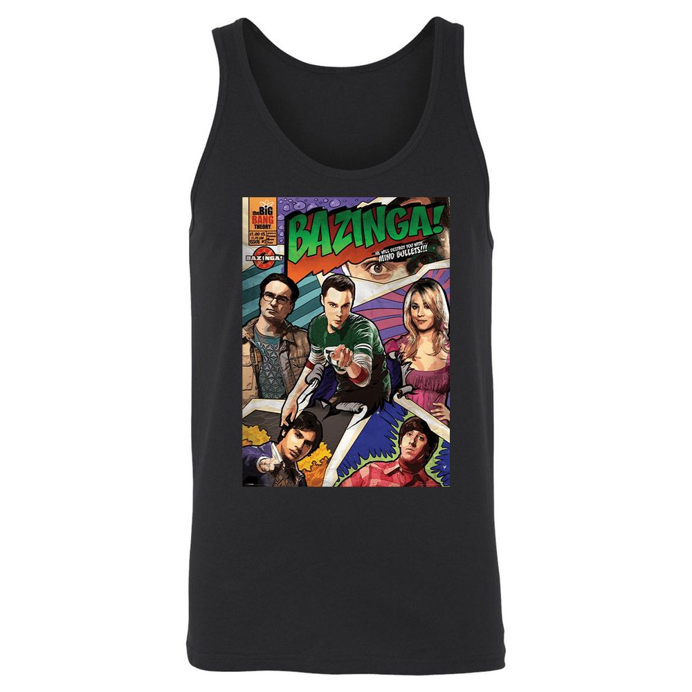 Unisex Jersey Tank - UVE9NU42 - Black - 1