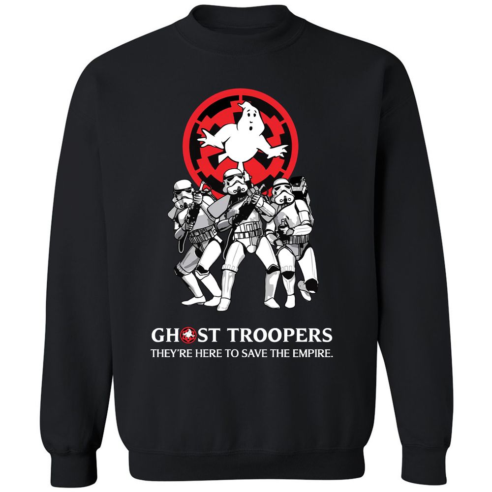 Classic Unisex Sweatshirt - EAMNX3Z8 - Black - 1