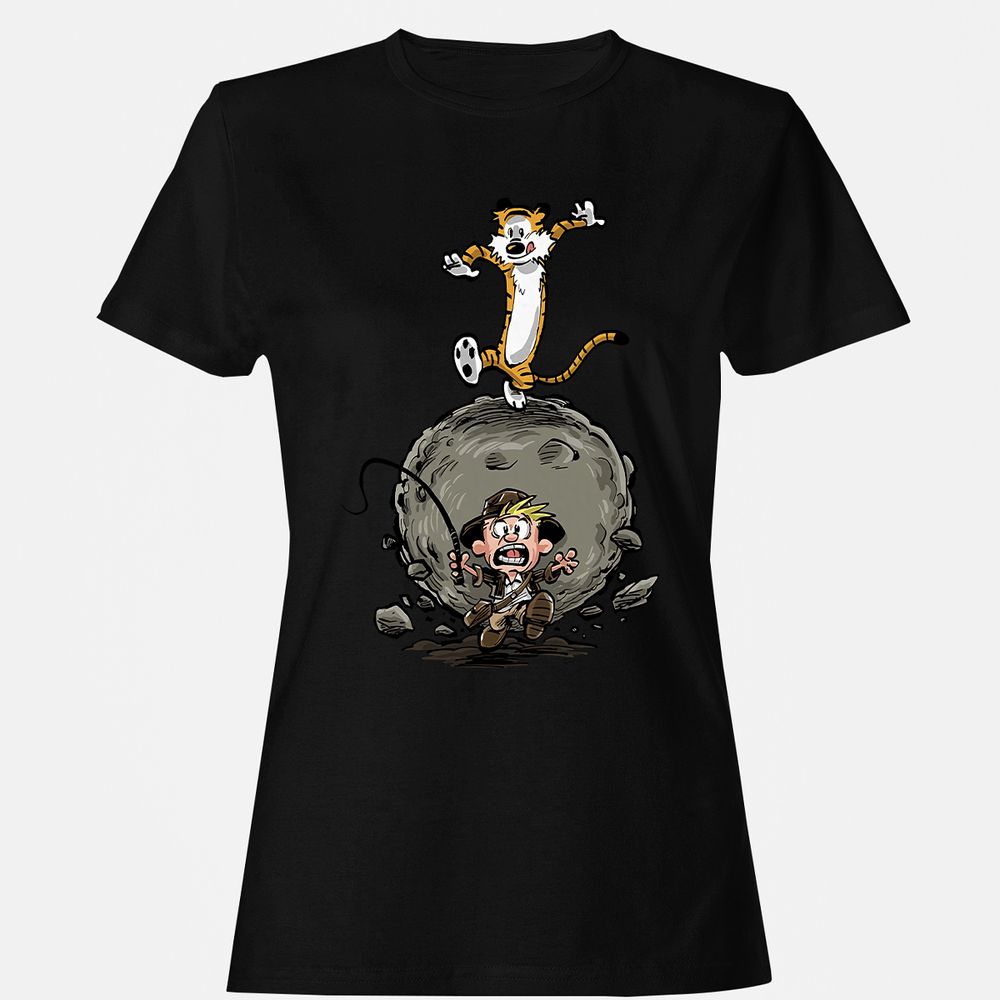 Women's T-Shirt - KV59PA6W - Black - 1