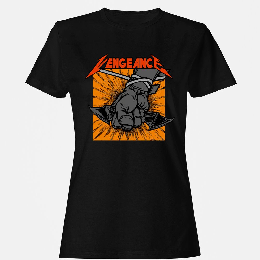 Women's T-Shirt - ZML6W4YH - Black - 1