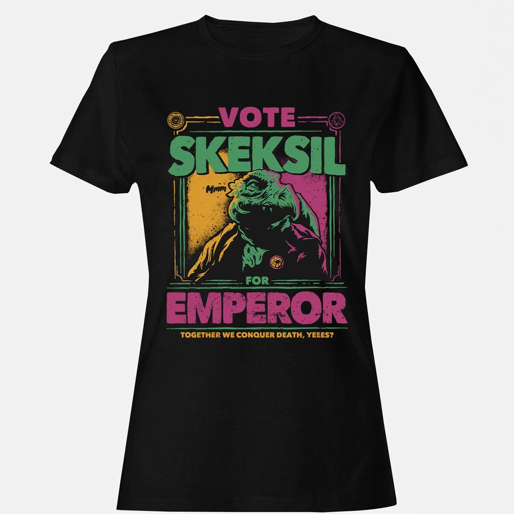Women's T-Shirt - 7A9WUBJP - Black - 1