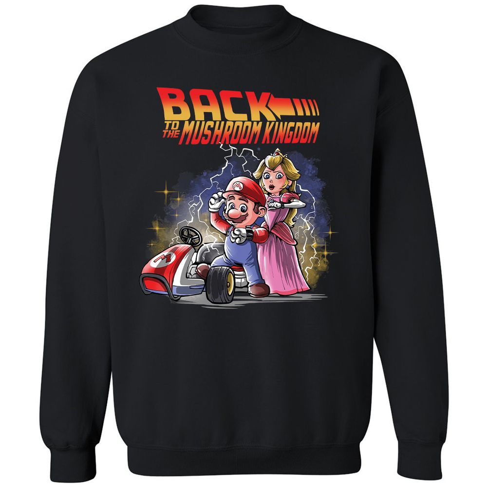 Classic Unisex Sweatshirt - UK68X2PF - Black - 1