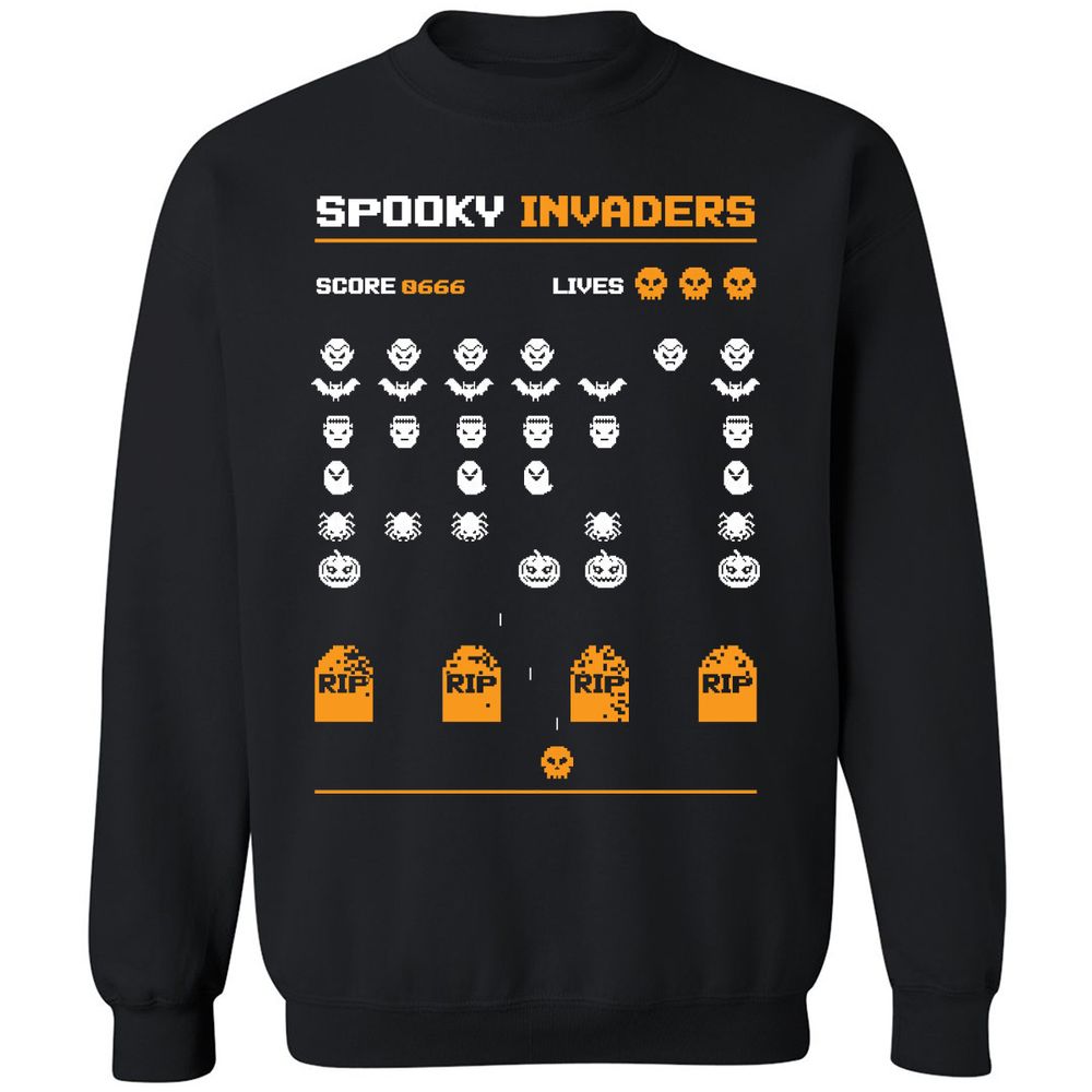 Classic Unisex Sweatshirt - 4QLG5MPH - Black - 1