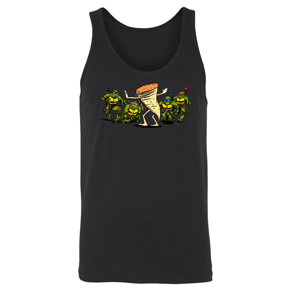 Unisex Jersey Tank - 6RLK77NP - Black - 1