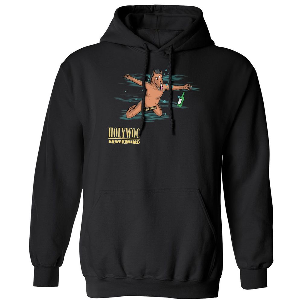 Classic Unisex Hoodie - EUYHHTQ8 - Black - 1