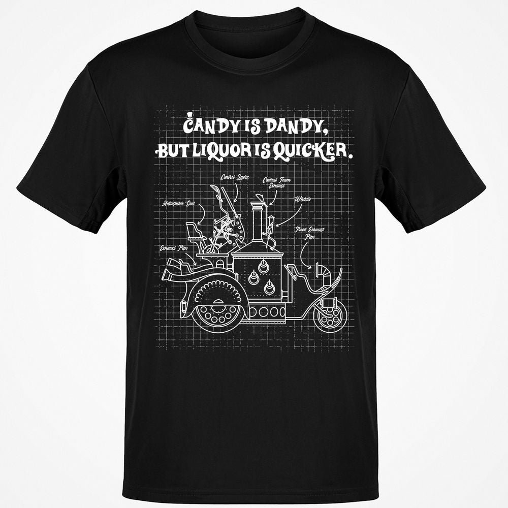 Classic Unisex T-Shirt - 83UK5LDR - Black - 1