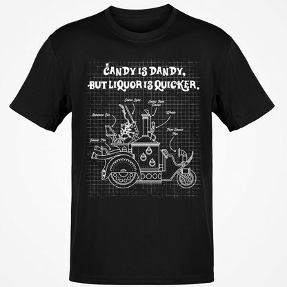 Classic Unisex T-Shirt - 83UK5LDR - Black - 1