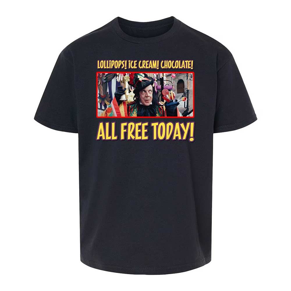 Kids T-Shirt - LSCWGM2H - Black - 1