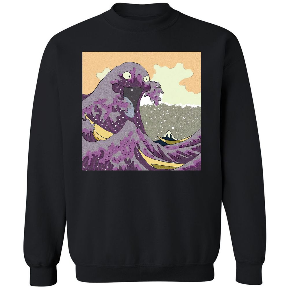 Classic Unisex Sweatshirt - 358VGV3J - Black - 1