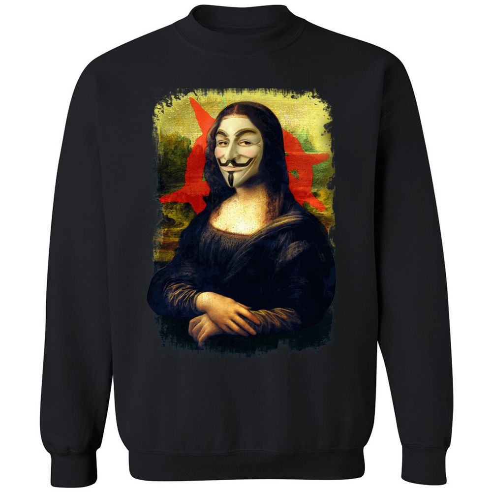 Classic Unisex Sweatshirt - DWRJ6B7P - Black - 1