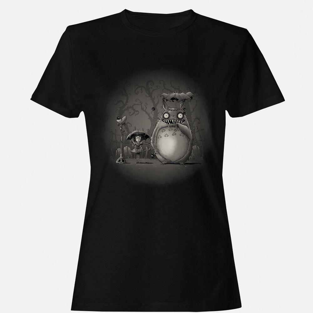 Women's T-Shirt - FYKFQSB3 - Black - 1