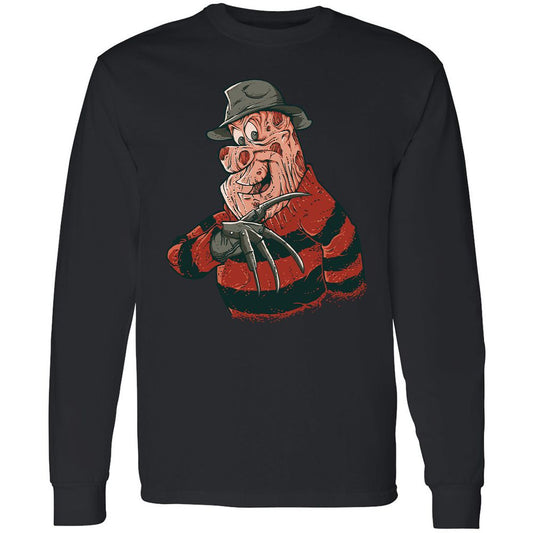 Long Sleeve T-Shirt - 7NJN6WY3 - Black - 1