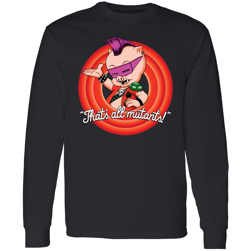 Long Sleeve T-Shirt - U6THKJLS - Black - 1