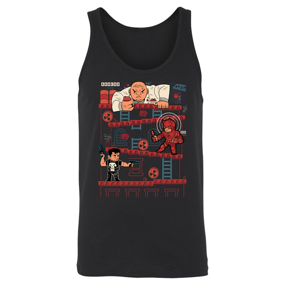 Unisex Jersey Tank - 6BEALYNF - Black - 1