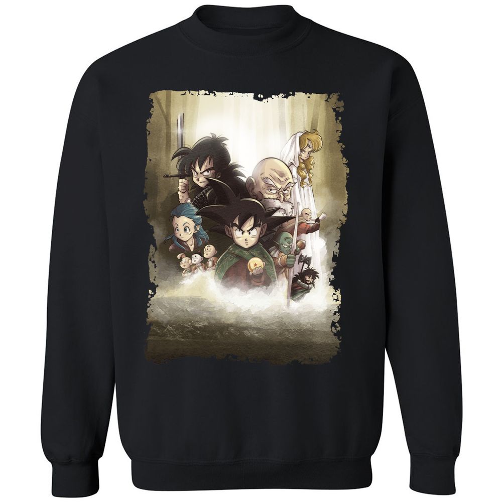 Classic Unisex Sweatshirt - EEF6XLRV - Black - 1