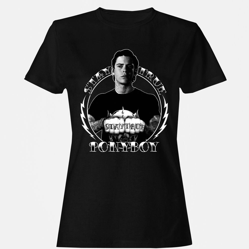 Women's T-Shirt - EGSXRKEE - Black - 1