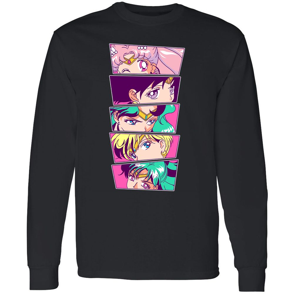 Long Sleeve T-Shirt - PW5NPGYV - Black - 1