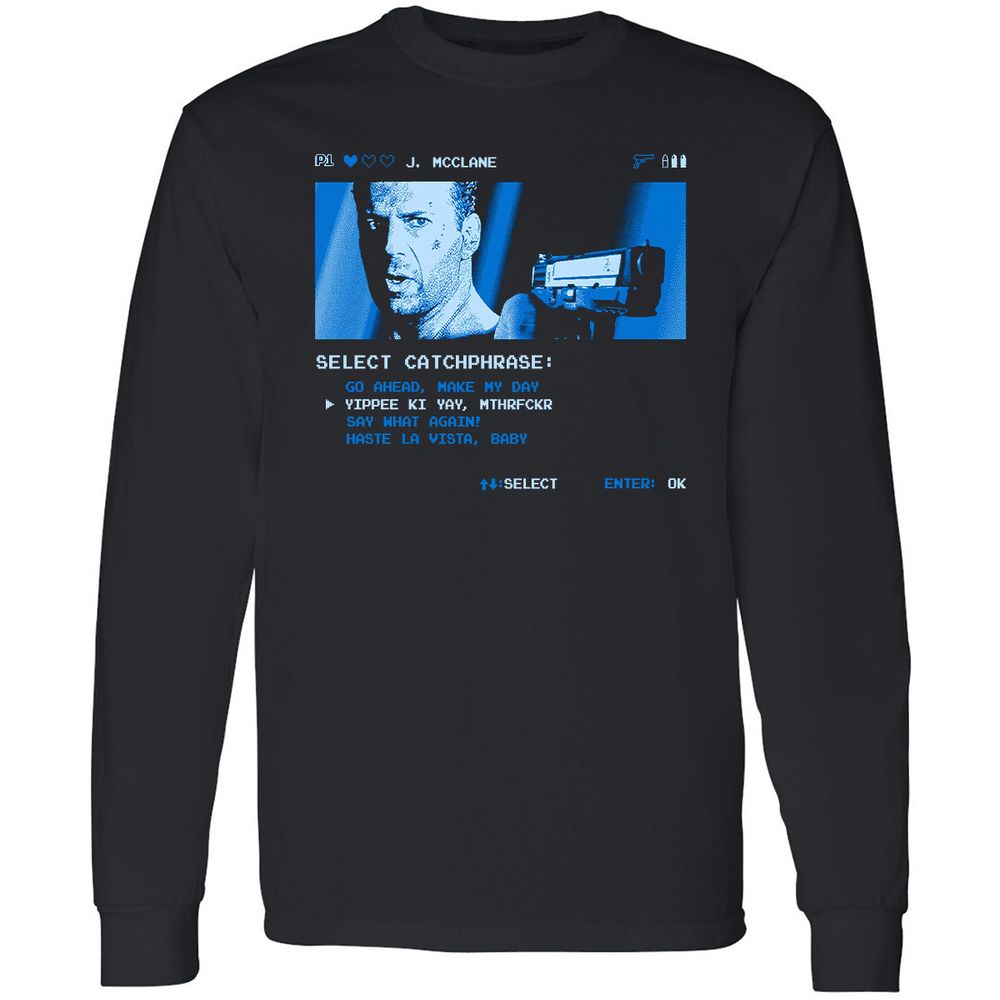 Long Sleeve T-Shirt - K72XDH96 - Black - 1