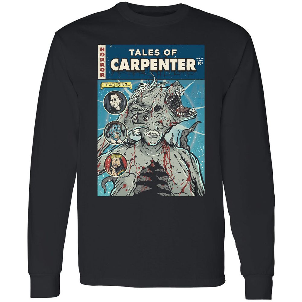 Long Sleeve T-Shirt - PWSQ26EA - Black - 1