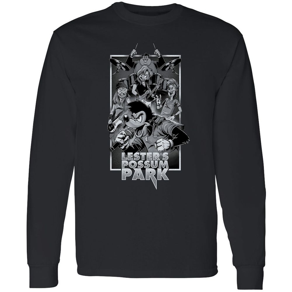 Long Sleeve T-Shirt - WYCD3QCT - Black - 1