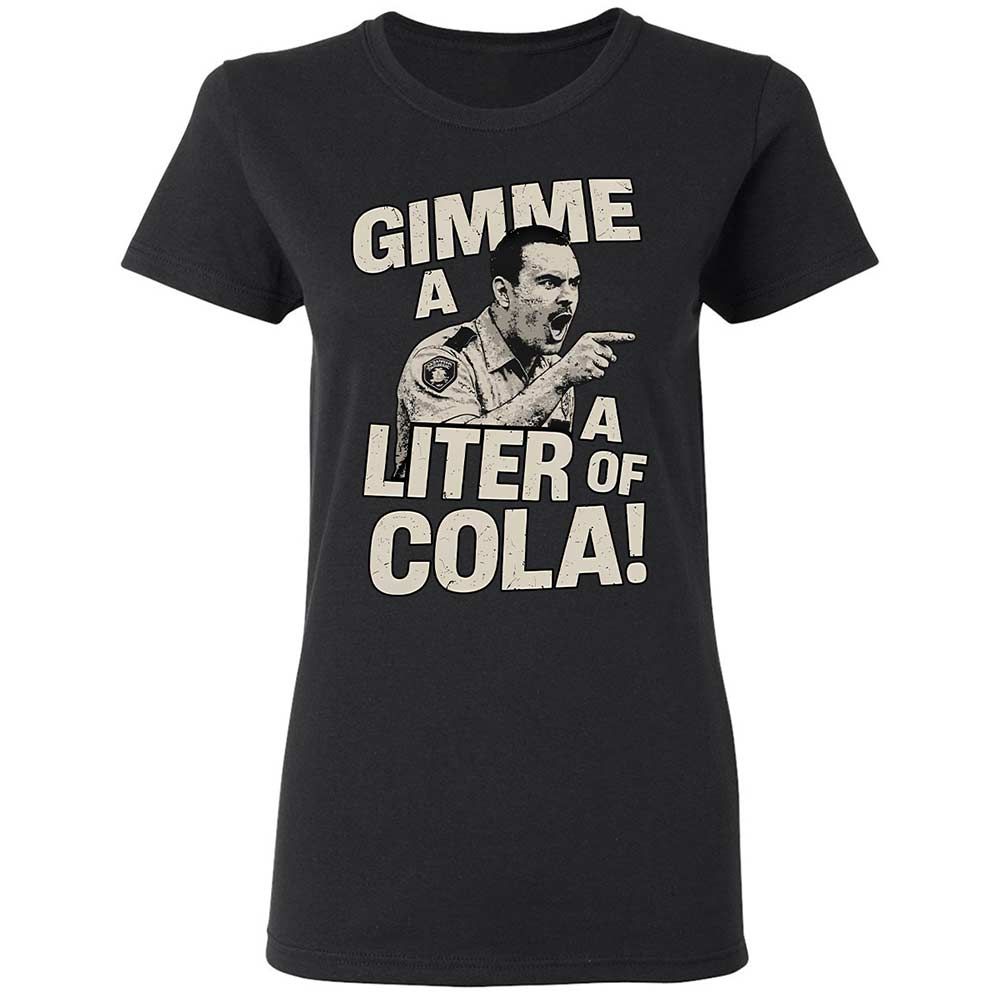 Women's T-Shirt - CPKUR2X9 - Black - 1