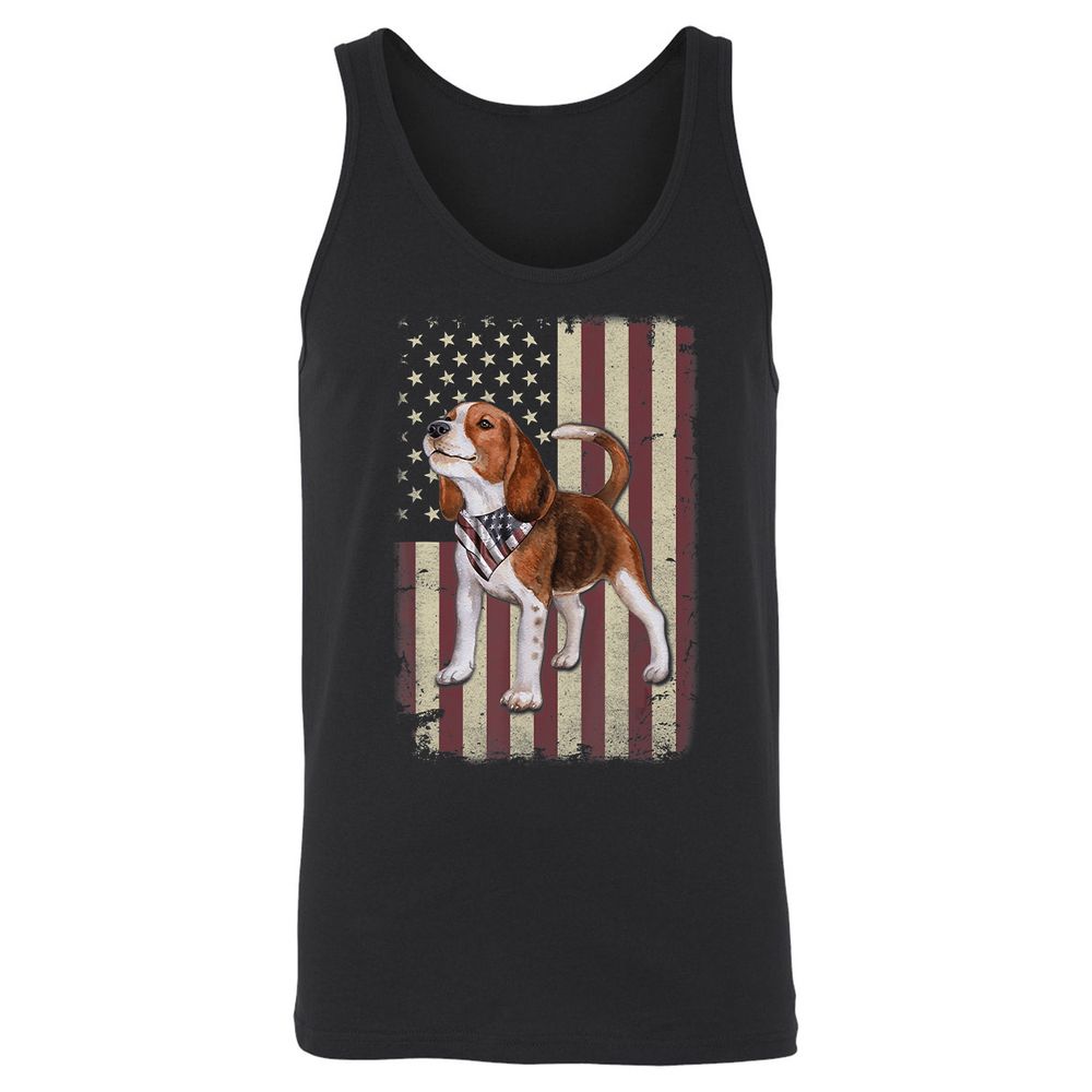 Unisex Jersey Tank - E5V8TQCT - Black - 1