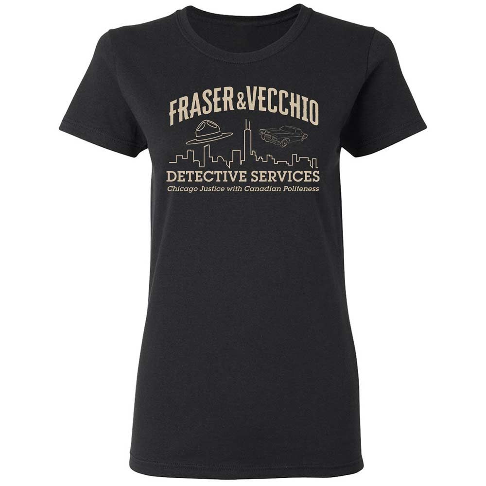 Women's T-Shirt - C35VL5RK - Black - 1