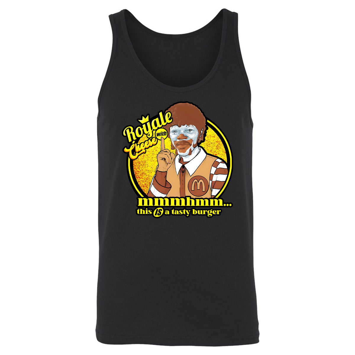 Unisex Jersey Tank - 6FX7CQV1 - Black - 1